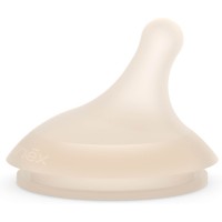 Соска Suavinex ZERO.ZERO антиколікова, адаптивний потік,бежева, +0 м (308446)