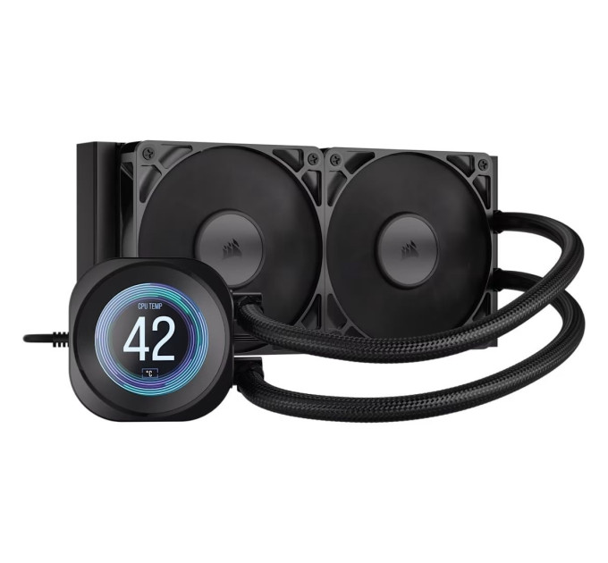 Corsair Система водяного охолодження Corsair Nautilus 240 RS LCD (CW-9061031-WW)