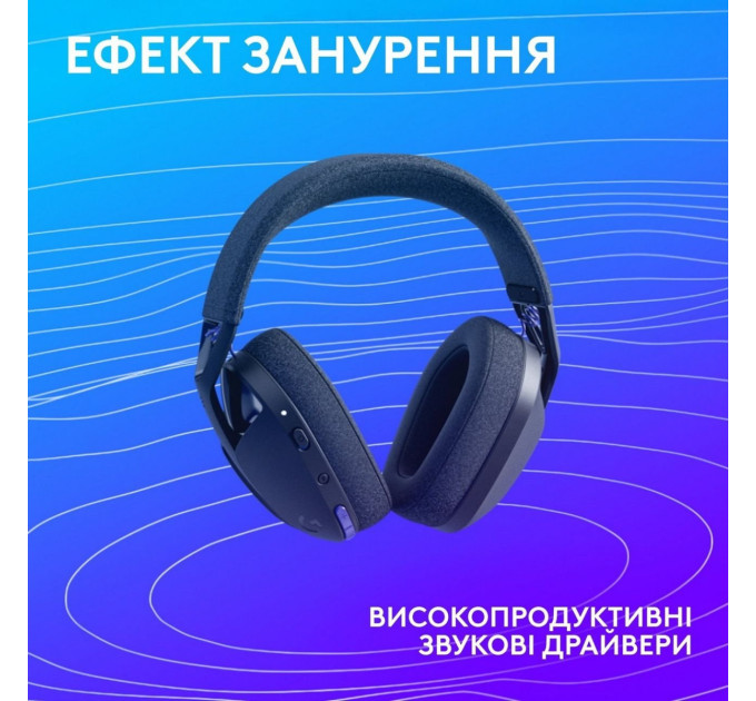Logitech Гарнітура Logitech G321 Lightspeed Black (981-001563)