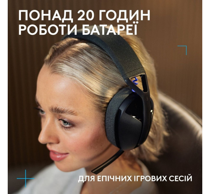 Logitech Гарнітура Logitech G321 Lightspeed Black (981-001563)