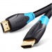 Кабель мультимедійний HDMI to HDMI 1.0m v2.0 Vention (AACBF)