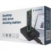 Gembird Док-станція для накопичувачів Gembird USB Type-C M.2 SATA NVME SSD (DD-U3M2)