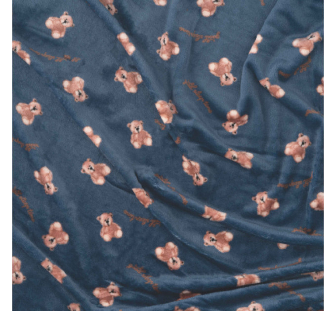 Ardesto Плед Ardesto Flannel 100% поліестер, плюшеві ведмедики 160х200 см (ART0131PB)