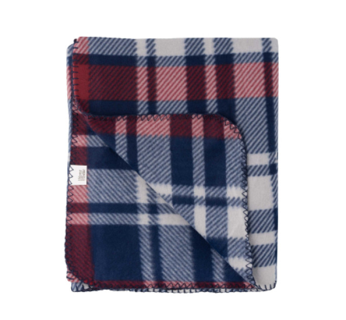 Ardesto Плед Ardesto Fleece 100% поліестер, клітинка, синьо-бордовий 130х160 см (ART0719PB)