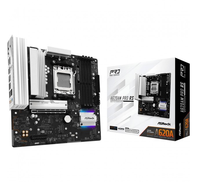 Материнська плата ASRock A620AM Pro RS Socket AM5