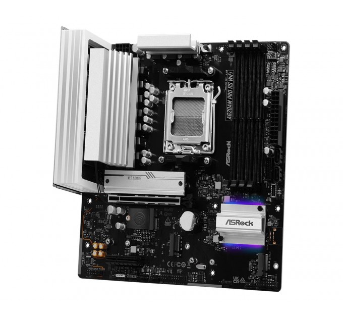 Материнська плата ASRock A620AM Pro RS WiFi Socket AM5