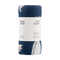 Плед Ardesto Fleece 100% поліестер, котики, синій 130х160 см (ART0725PB)