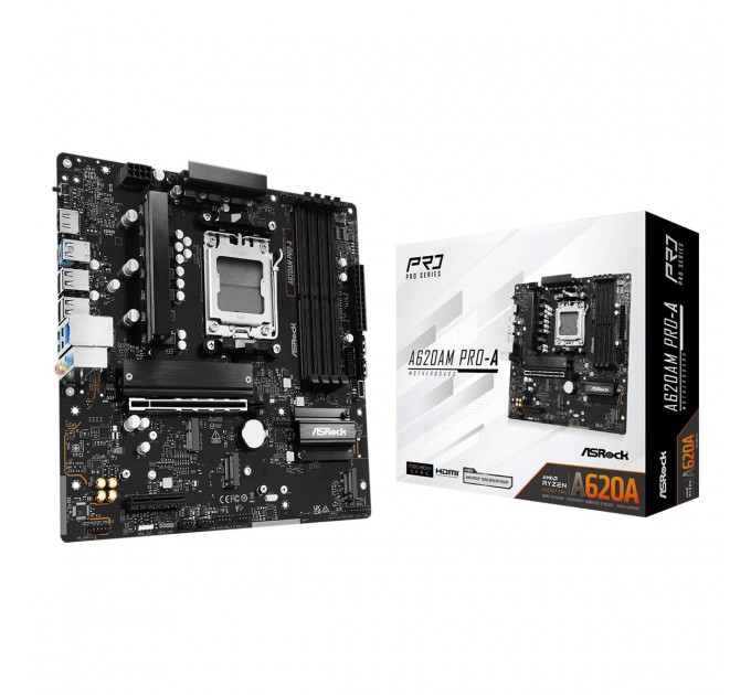 Материнська плата ASRock A620AM Pro-A Socket AM5
