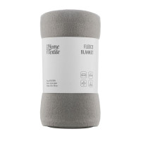 Плед Ardesto Fleece 100% поліестер, сірий світлий 130х160 см (ART0728PB)