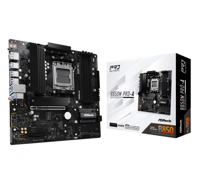 Материнська плата ASRock B850M Pro-A Socket AM5