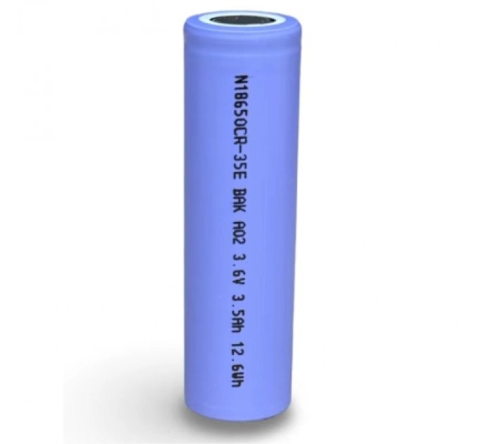 Акумулятор 18650 Li-Ion 3500mAh 3.6V 20A JHY (N18650CR-3500)