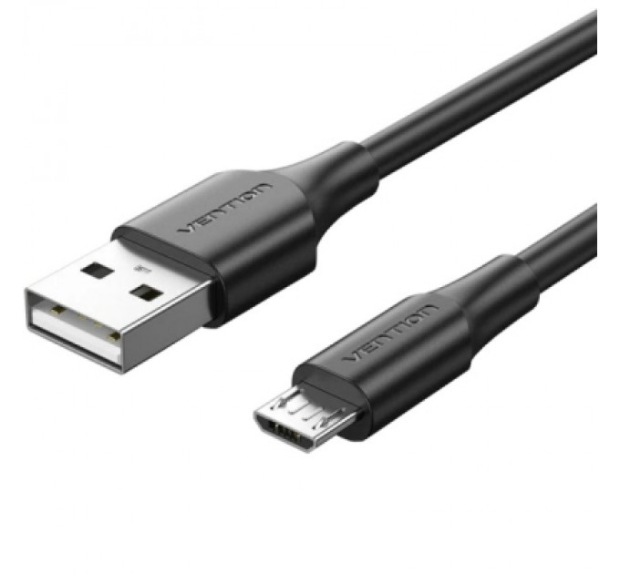Дата кабель USB 2.0 AM to Micro 5P 2.0m black VENTION (CTIBH)