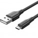 Дата кабель USB 2.0 AM to Micro 5P 2.0m black VENTION (CTIBH)