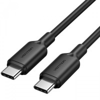 Дата кабель USB-C to USB-C 1.0m 60W black VENTION (TRCBF)