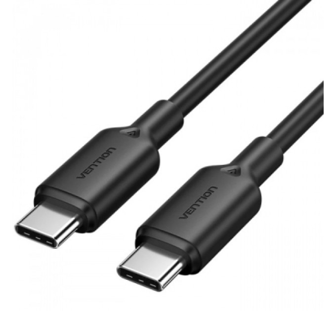 Дата кабель USB-C to USB-C 1.0m 60W black VENTION (TRCBF)