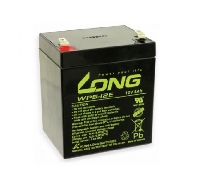 Батарея до ДБЖ Long 12В 5Ач (WP5-12)