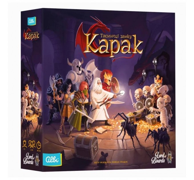 Настільна гра Lord of Boards Таємниці замку Карак (LOB2302UA)
