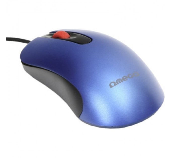 Omega Мишка Omega OM-520 USB Blue (OM0520BL)