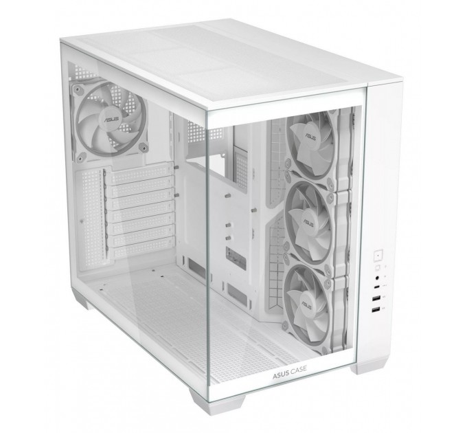 Корпус Asus A32 Plus White Tempered Glass (90DC00S3-B19000)