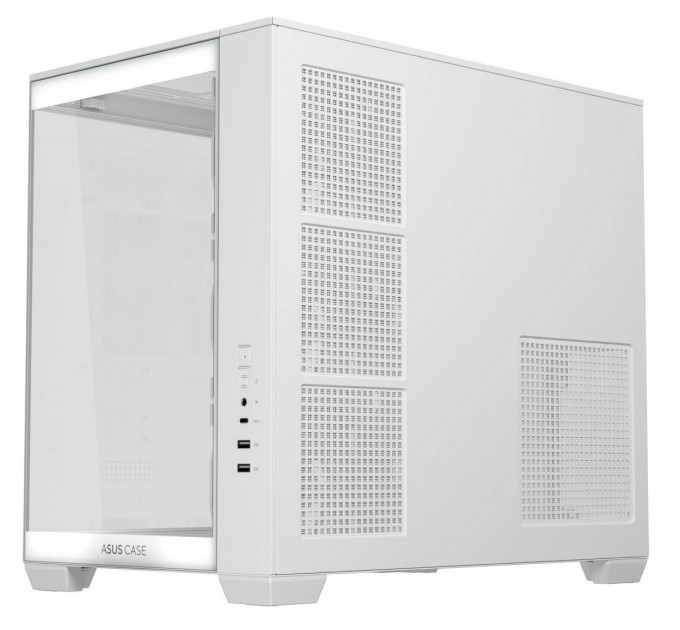 Корпус Asus A32 Plus White Tempered Glass (90DC00S3-B19000)