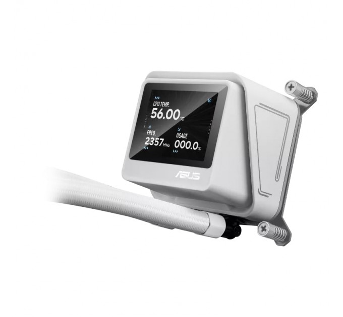 Система водяного охолодження Asus Max Gaming LC 360 ARGB LCD White (90RC01G2-B0EAY0)