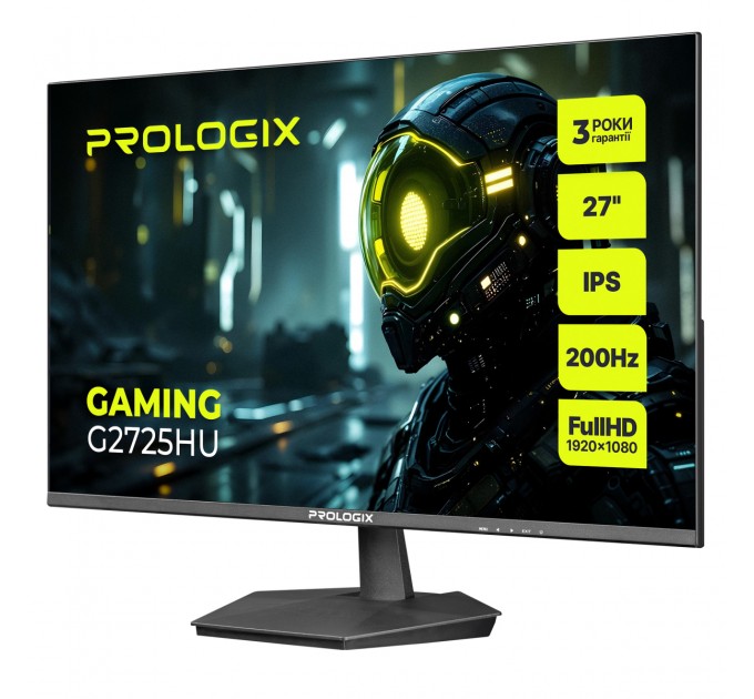 Монітор Prologix Gaming 27" G2725HU IPS Black 200Hz