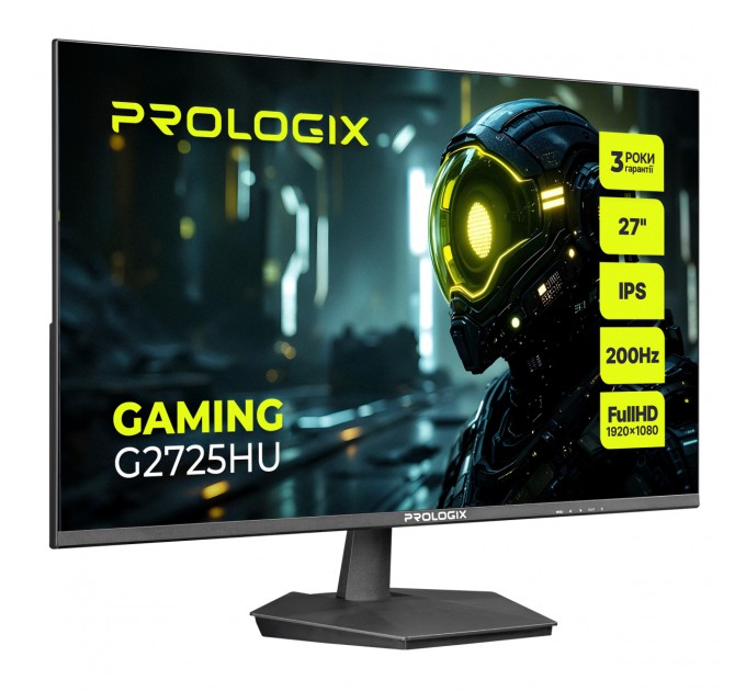 Монітор Prologix Gaming 27" G2725HU IPS Black 200Hz