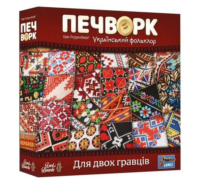 Настільна гра Lord of Boards Печворк. Український фольклор (LOB2412UA)