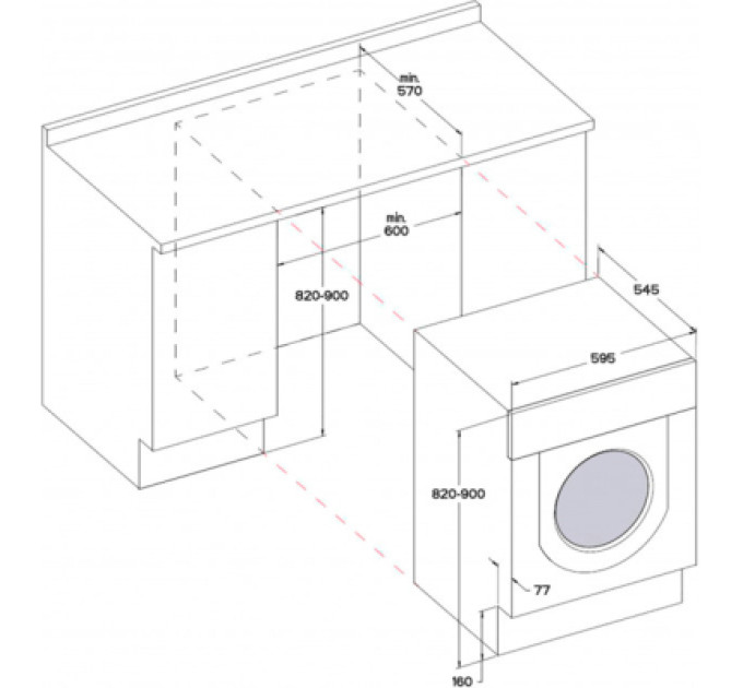 Whirlpool Пральна машина Whirlpool BIWDWG75148UA