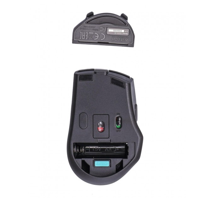 Комплект (клавіатура, мишка) бездротовий A4Tech Fstyler FG2400 Air2 Black