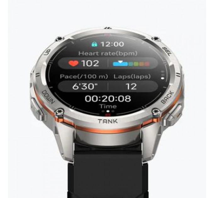 Розумний годинник T3 ULTRA 2 SE TANK T3 ULTRA 2 SE SIL KOSPET