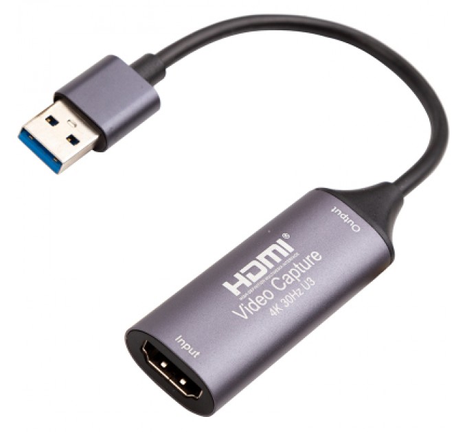 Пристрій захоплення відео PowerPlant HDVC2-C HDMI (F) - 3.0 USB (M) (CA914692)