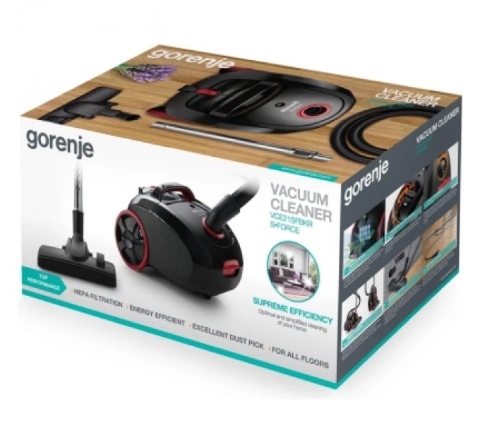 Пилосос Gorenje VCE 21 SFBKR (VCE21SFBKR)