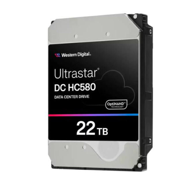 WESTERN DIGITAL Запам’ятовувальний пристрій на жорстких дисках (HDD) SATA 22TB 7200RPM 6GB/S 291MB DC HC580 0F62785 WD
