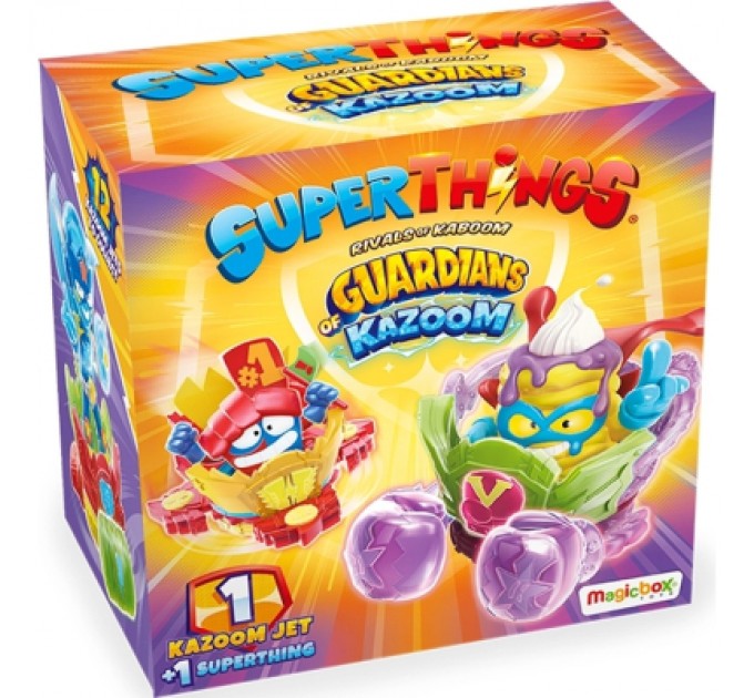 Ігровий набір SuperThings серії Guardians of Kazoom S2 - Реактивний транспорт (PST9D212IN00)