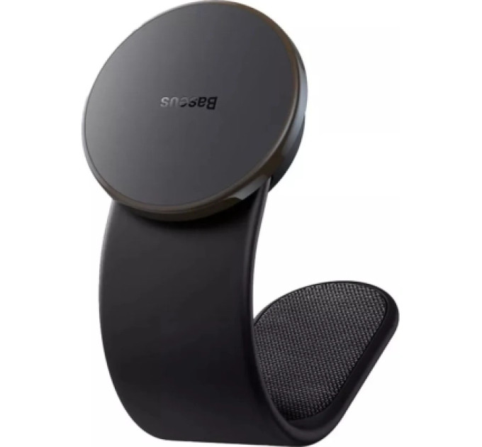 Baseus Універсальний автотримач Baseus C02 Pro Series Magnetic Wireless Charging Car Mount Cluster Black (C40156000111-00)