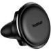 Baseus Універсальний автотримач Baseus Magnetic Car Mount Phone Holder with Cable Clip Air Vent Version Cluster Black (C40141201113-00)