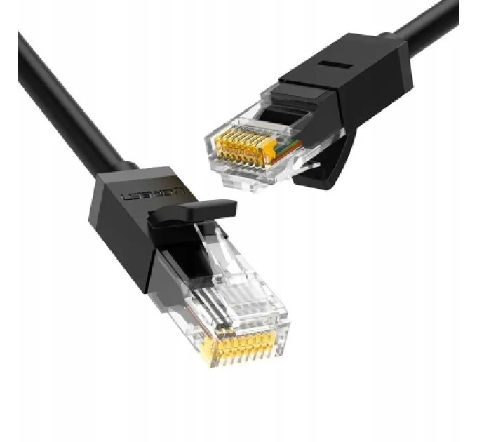 Ugreen Патч-корд 0.5м, U/UTP Cat 6 CCA Lan Cable NW102 Black UGREEN (20158)