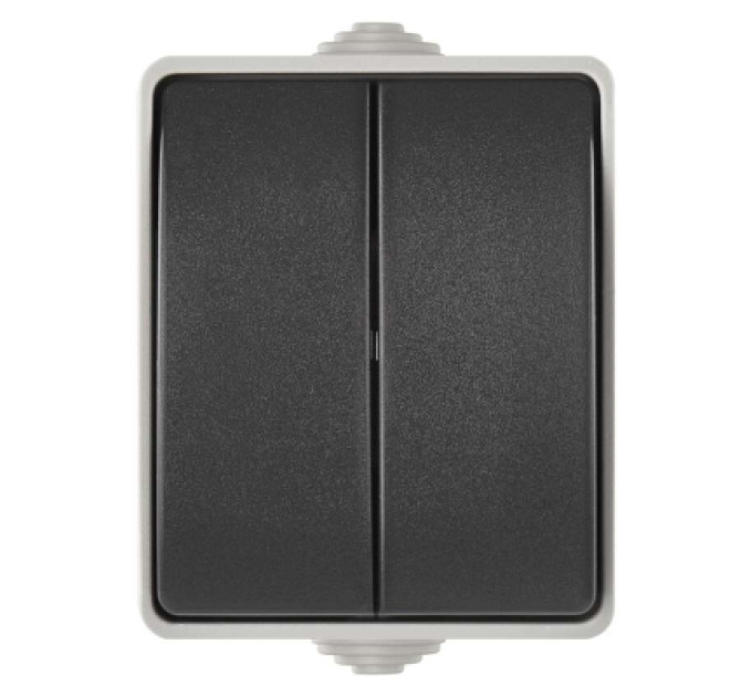 EMOS Вимикач EMOS C.5 IP54 подвійний (A1398.1)