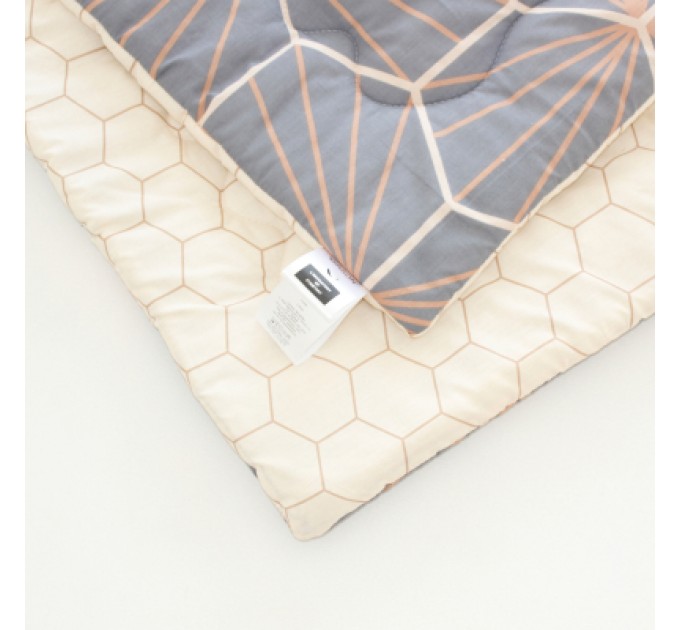 Ковдра MirSon вовняна Зима №3014 Color Fun Line Geometry 155х215 (2200004833965)