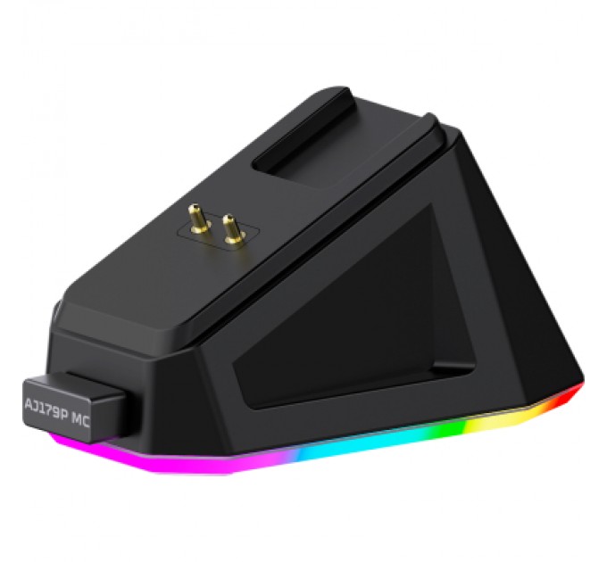 Мишка Ajazz AJ179P MC Charging Dock Wireless/Bluetooth/USB Black (AJ179P-MC-B)