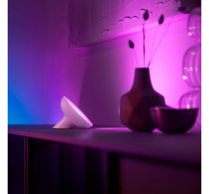 Настільна лампа Philips Hue Bloom, Color, BT, DIM, біла (929002375901)