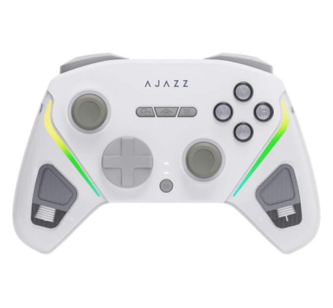 Геймпад Ajazz GP100S 2.4G/BT/USB Switch/PC/iOS/Android RGB White (GP100S-W)