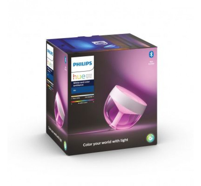 Настільна лампа Philips Hue Iris, Color, BT, DIM, біла (929002376101)