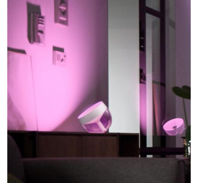 Настільна лампа Philips Hue Iris, Color, BT, DIM, біла (929002376101)