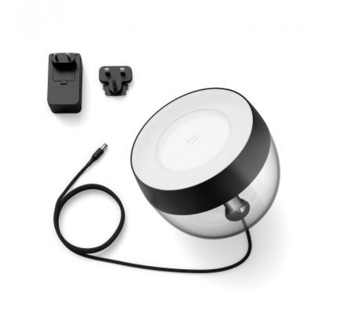Настільна лампа Philips Hue Iris, Color, BT, DIM, чорна (929002376201)