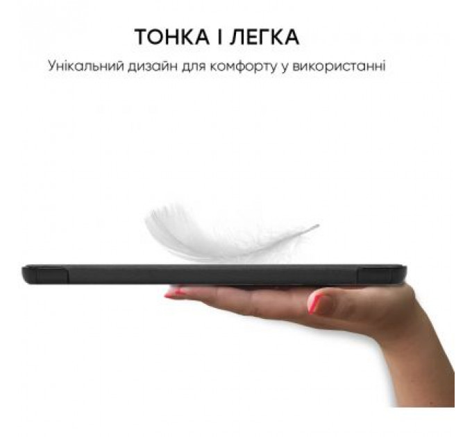 Чохол до планшета AirOn Premium Samsung Galaxy Tab A7 LITE T220/T225 Black + film (4822352781064)