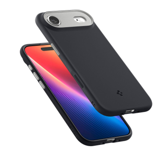 Spigen Чохол до мобільного телефона Spigen Nano Pop MagFit iPhone 17 Air Black Sesame (ACS10301)