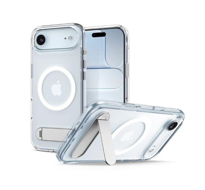 Spigen Чохол до мобільного телефона Spigen Ultra Hybrid S MagFit iPhone 17 Air Clear White (ACS09926)