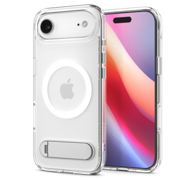 Spigen Чохол до мобільного телефона Spigen Ultra Hybrid S MagFit iPhone 17 Air Clear White (ACS09926)